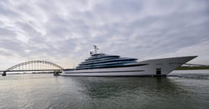 Oceanco launches the largest yacht ever built in The Netherlands - 110m/361ft project JUBILEE  Oceanco?s outstanding project JUBILEE, with striking exterior styling by Lobanov Design, grand interior by Sorgiovanni Designs and owner?s representation by Burgess, is the largest yacht ever built i...