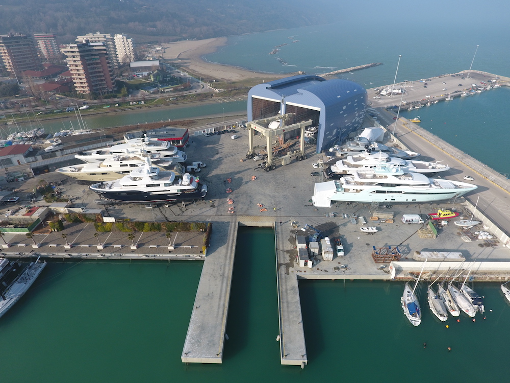 The Rossini shipyard in Pesaro - Marche Yachting & Cruising
